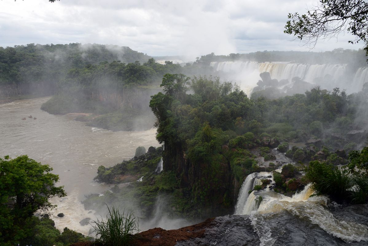 29 River And Iguazu Falls From Paseo Superior Upper Trail In Argentina